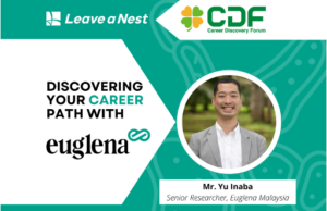 Career Talk with Malaysia Euglena Representative, Mr. Yu Inaba | Discovering Your Career Path with Euglena