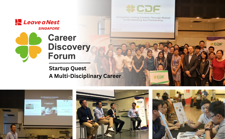 Career Discovery Forum | Singapore 2023 | Startup Quest, A Multidisciplinary Career