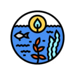 marine-ecology-color-icon-illustration-vector
